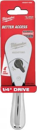 MILWAUKEE 4932479646 - GRZECHOTKA KRÓTKA 1-4 76MM 90 ZĘBÓW