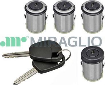 Miraglio 80/1221 — Cylinder zamykany