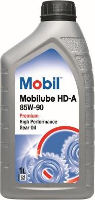 Mobil 142831 - OLEJ MOBIL 85W90 1L HD-A GL5 - MAN 342N - MB 235.0 - PRZEKŁADNIOWY