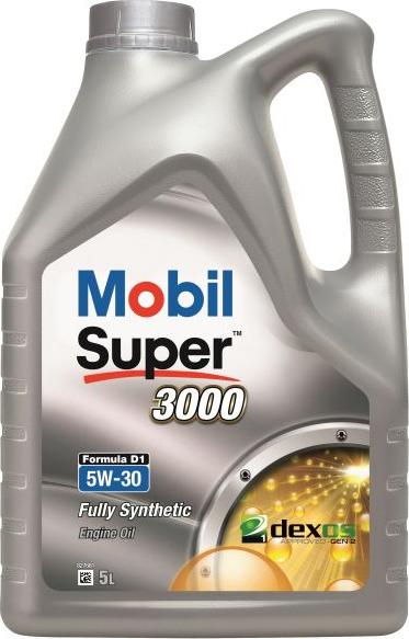 Mobil 154999 - OLEJ MOBIL SUPER 5W30 5L 3000 FORMULA D1 - SP - DEXOS1 GEN3 - GF-6A - MS-6395 - 9.55535-CR1 - WSS-M2C929-A - M2C961-A1