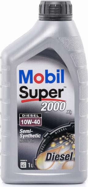 Mobil 150868 - OLEJ MOBIL SUPER 10W40 1L DIESEL 2000X1 - CF - 501.01 505.00 - 229.1