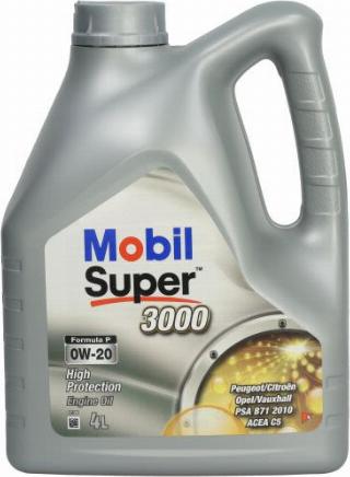 Mobil 157516 - OLEJ MOBIL SUPER 0W20 4L 3000 FORMULA P - C5 - B71 2010