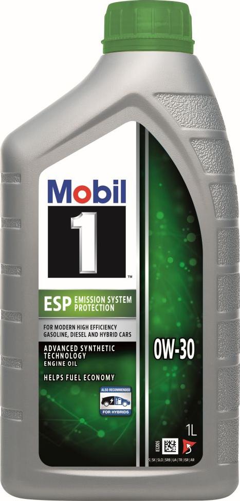 Mobil 157747 - OLEJ MOBIL1 0W30 1L ESP - C2-C3 - 504.00 507.00 - 229.31 229.51 229.52 - C30