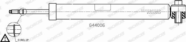 MONROE G44006 — Amortyzator