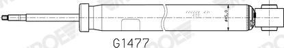 MONROE G1477 - Amortyzator zawieszenia