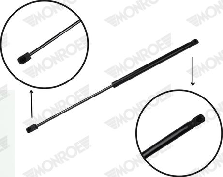 MONROE ML6610 — Sprężyna gazowa, pokrywa bagażnika