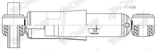 MONROE T1408 — Amortyzator