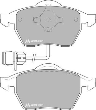 Hart 215 261 - KLOCKI HAMULCOWE PRZÓD