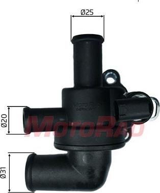 Motorad 547-91K — Termostat, środek chłodzący