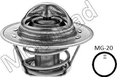 Motorad 305-75K - Termostat cieczy chłodzącej