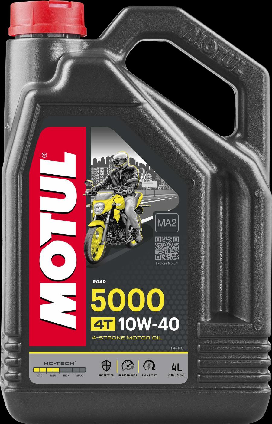 Motul 104056 - OLEJ MOTUL 10W40 4L 5000 4T - MOTOCYKLE