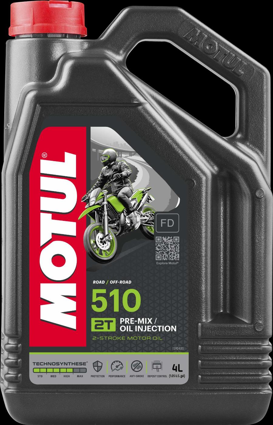Motul 104030 - OLEJ MOTUL 4L 510 2T - MOTOCYKLE