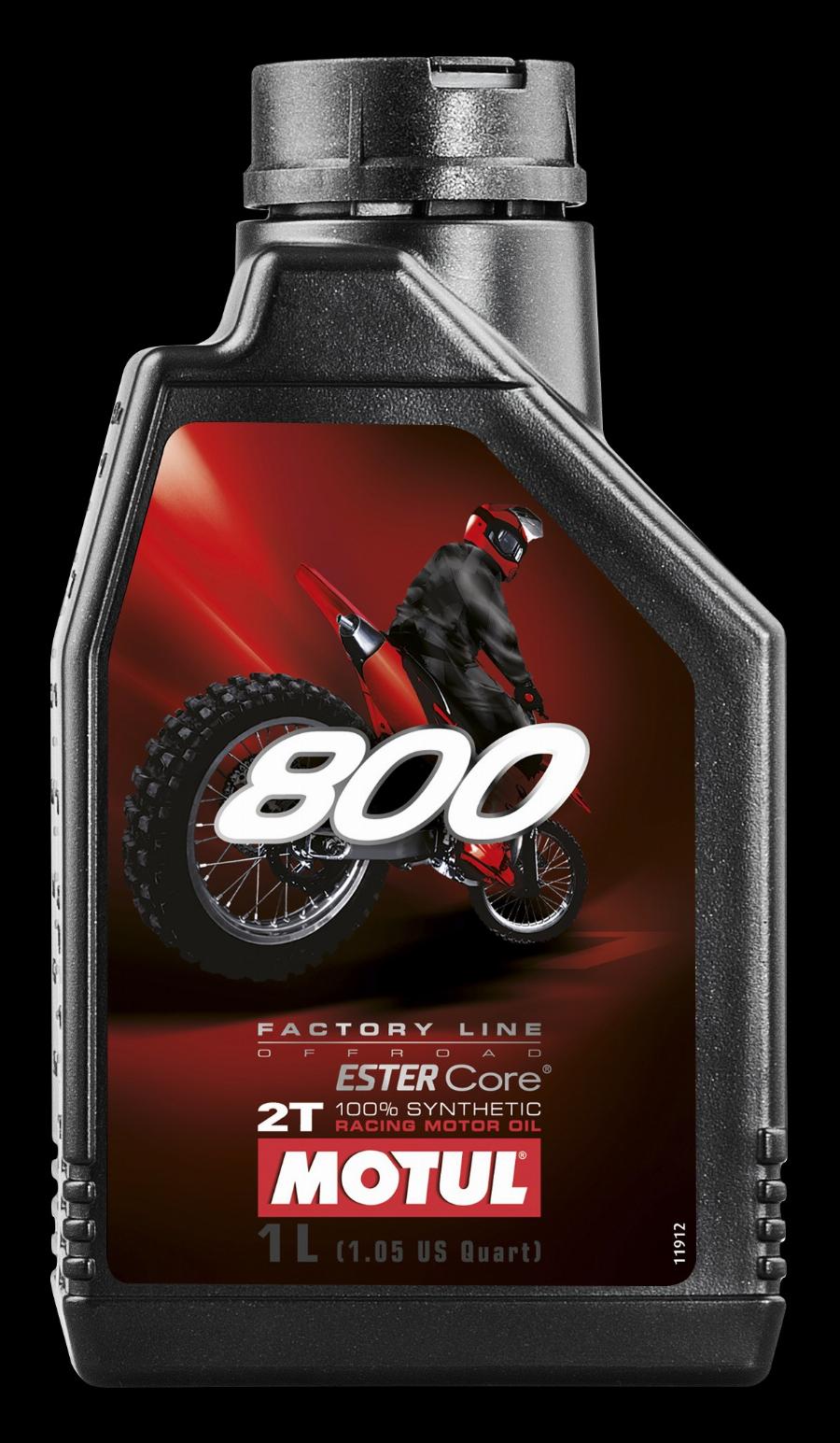 Motul 104038 - OLEJ MOTUL 800 2T 1L FL OFF ROAD ESTER CORE - MOTOCYKLE