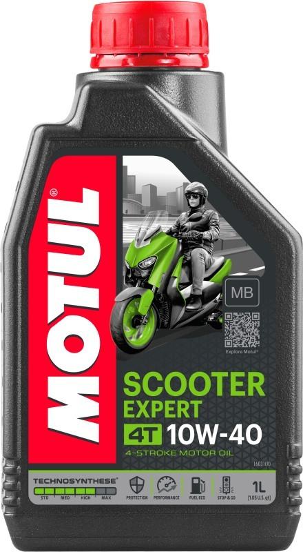 Motul 105935 - OLEJ MOTUL 10W40 1L SCOOTER EXPERT 4T MB - MOTOCYKLE