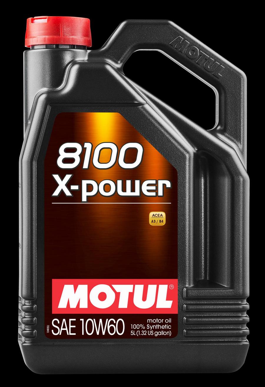 Motul 106144 - OLEJ MOTUL 10W60 5L 8100 X-POWER - SN-CF - A3-B4