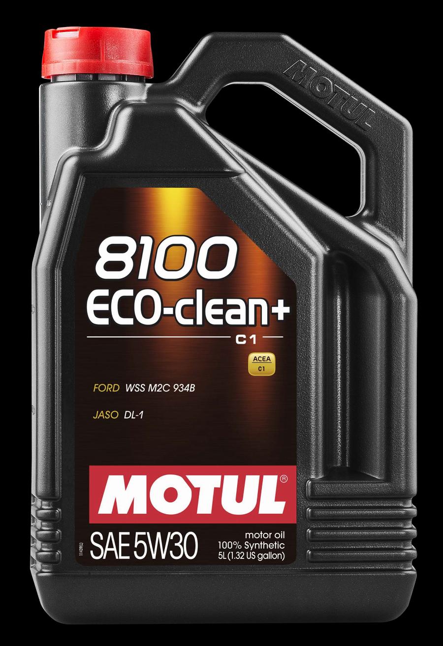 Motul 101584 - OLEJ MOTUL 5W30 5L 8100 ECO CLEAN C1 - LOW SAPS - WSS M2C 934B - STJLR.03.5005 - DPF