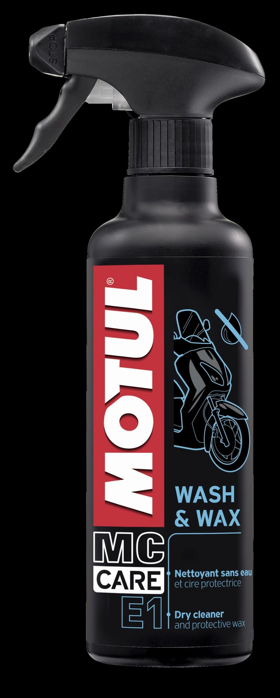 Motul 102996 - ŚRODEK MOTUL E1 WASH WAX 400ML - MOTOCYKLE