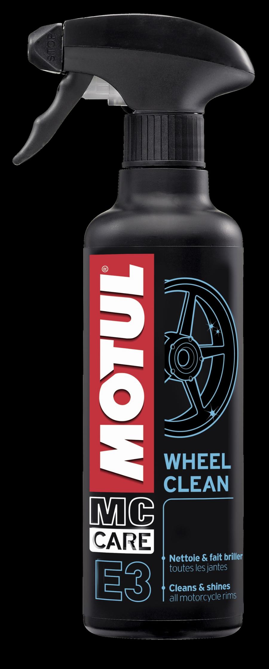 Motul 102998 - ŚRODEK DO CZYSZCZENIA FELG 400ML E3 WHEEL CLEAN - MOTUL