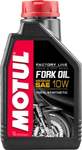 Motul 115022 - OLEJ MOTUL FORK OIL FACTORY LINE MEDIUM 10W 1L - AMORTYZATORY - MOTOCYKLE