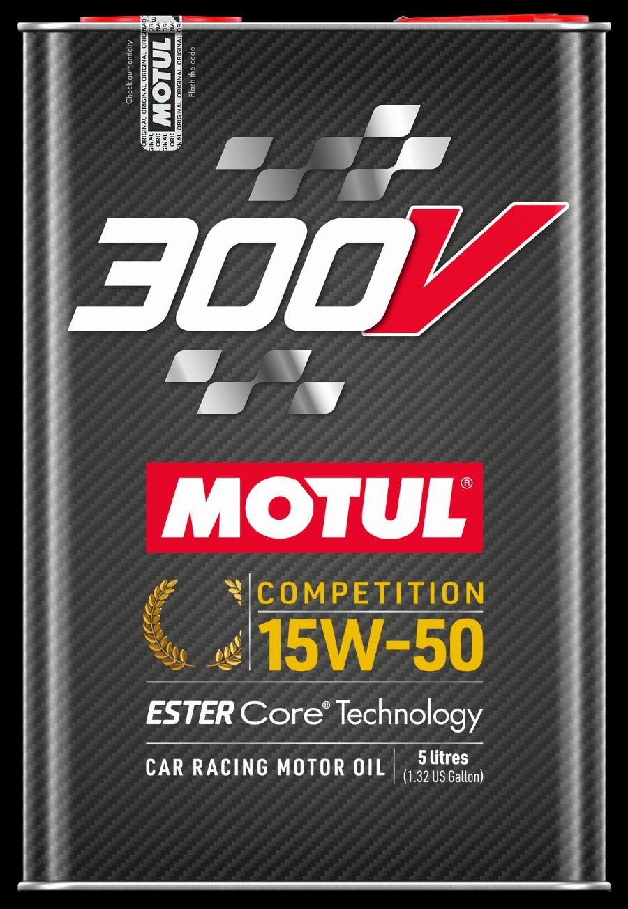 Motul 110861 - OLEJ MOTUL 15W50 5L 300V COMPETITION - ESTER CORE TECHNOLOGY