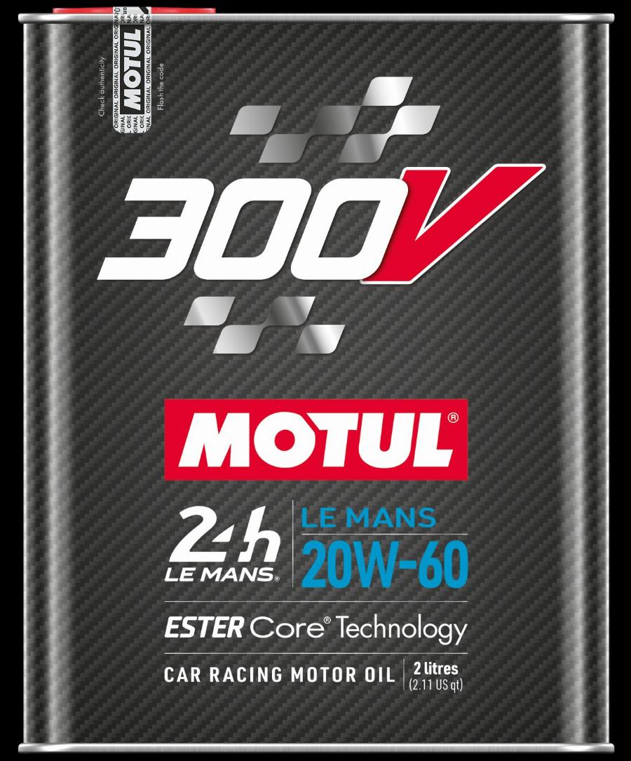 Motul 110824 - OLEJ MOTUL 20W60 2L 300V LE MANS - ESTER CORE TECHNOLOGY