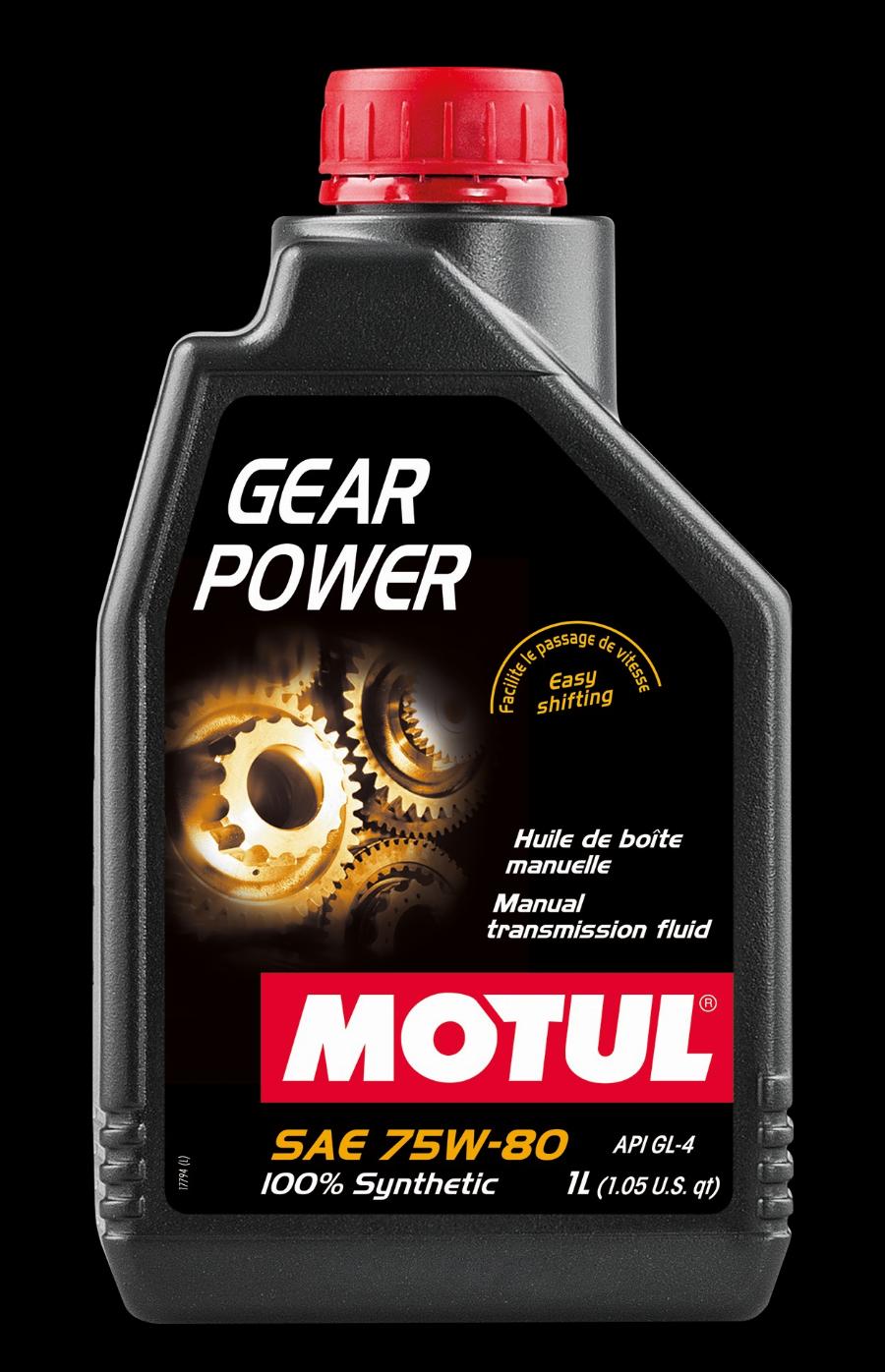 Motul 111133 - OLEJ MOTUL 75W80 1L GEAR POWER - GL4 - B71 2330 - MTF 94 - MTF-LT-2