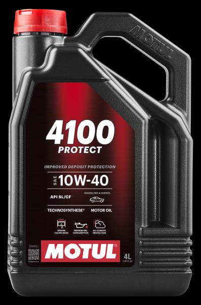 Motul 113000 - OLEJ MOTUL 10W40 4L 4100 PROTECT - SL-CF