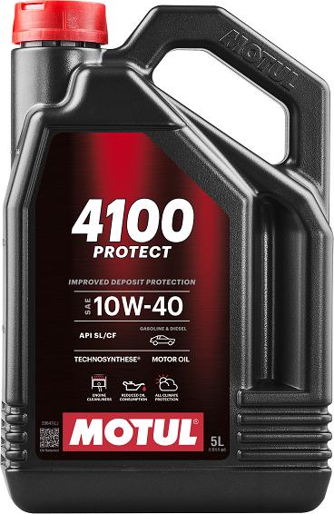 Motul 113001 - OLEJ MOTUL 10W40 5L 4100 PROTECT - SL-CF