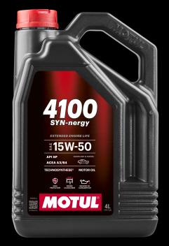 Motul 113162 - OLEJ MOTUL 15W50 4L 4100 SYN-NERGY