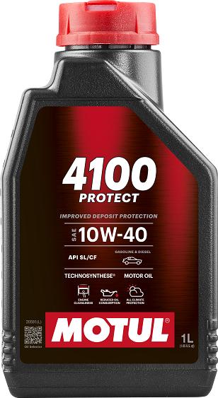 Motul 112999 - OLEJ MOTUL 10W40 1L 4100 PROTECT - SL-CF