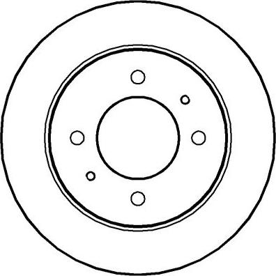 Blue Print ADG04314 - TARCZA HAM. HYUNDAI T. ELANTRA-LANTRA 1.5-2.0 16V 95-06