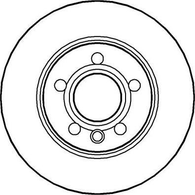 Meyle 115 523 0017 - TARCZA HAM. VW T. T4 96-