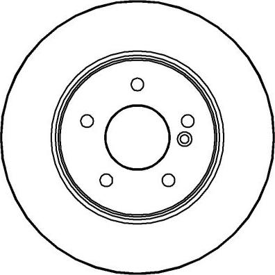 Maxgear 19-1015 - TARCZA HAM. DB T. W210 KOMBI