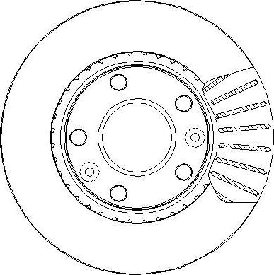 BOSCH 0 986 479 779 - Tarcza hamulcowa