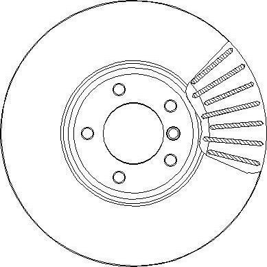 Textar 92182425 - TARCZA HAM. BMW P. 5-6 3.0 D-4.8 04-10