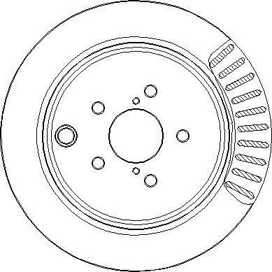 BOSCH 0 986 479 A83 - Tarcza hamulcowa