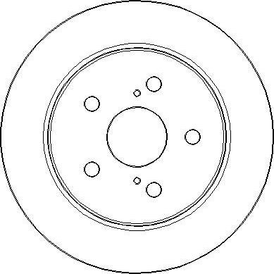 Blue Print ADT343310 - TARCZA HAM. LEXUS T. NX 2.0-2.5 14-