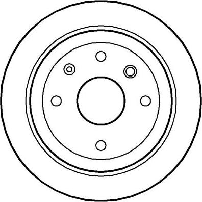Ferodo DDF1606C - Tarcza hamulcowa