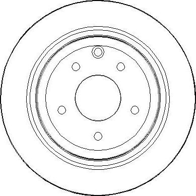 FEBI Bilstein 44119 - Tarcza hamulcowa