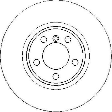FEBI Bilstein 43956 - Tarcza hamulcowa