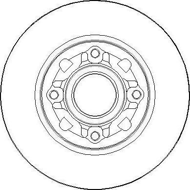 FEBI Bilstein 32783 - Tarcza hamulcowa