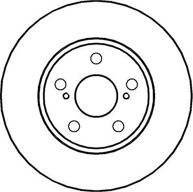 Brembo 09.5844.10 - Tarcza hamulcowa