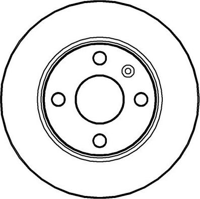 Maxgear 19-1216 - TARCZA HAM. OPEL T. CORSA C