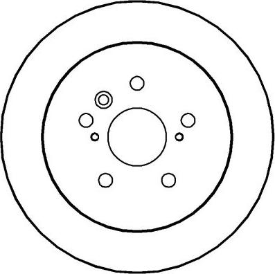 Blue Print ADT343147 - TARCZA HAM. TOYOTA T. AVENSIS-PREVIA 2.0-2.4 00-09