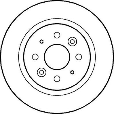 Blue Print ADG04343 - TARCZA HAM. KIA T. SEPHIA-SHUMA 1.5-1.8 96-04