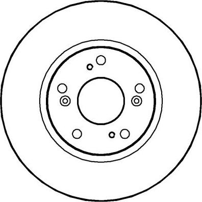 Maxgear 19-1324 - TARCZA HAM. HONDA P. CIVIC 06-