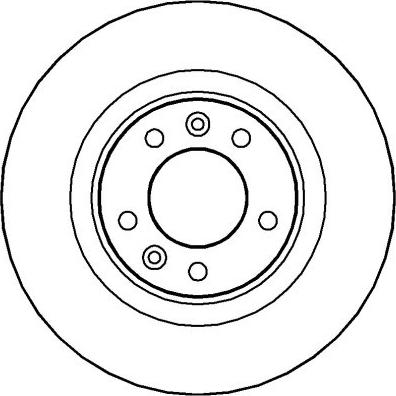Maxgear 19-3552 - TARCZA HAM. PEUGEOT T. 407 COUPE 2.0-2.7 HDI-2.2-3.0 V6 05-