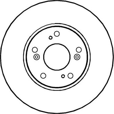 Maxgear 19-1951 - TARCZA HAM. HONDA P. ACCORD 03- 15