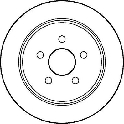 Blue Print ADA104329 - TARCZA HAM. CHRYSLER T. NEON-PT CRUISER-STRATUS 1.8-2.5 95-10