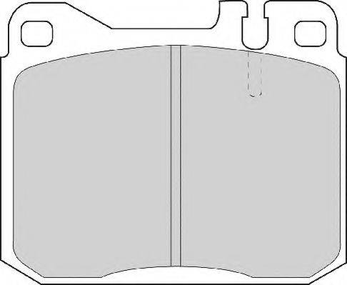 BOSCH 0 986 463 412 - Klocek hamulcowy kpl.